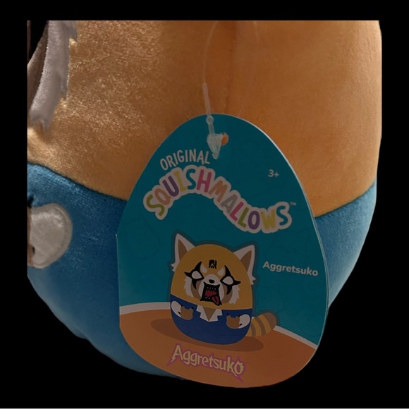 Sanrio Aggretsuko with Rage Expression 8-in Squishmallows **defect** - Picture 5 of 5